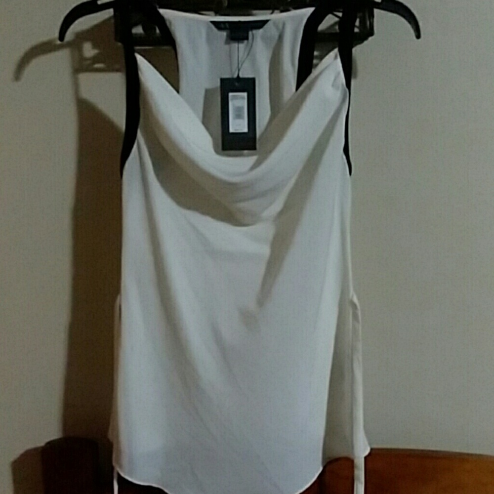 Armani Exchange high low tank top